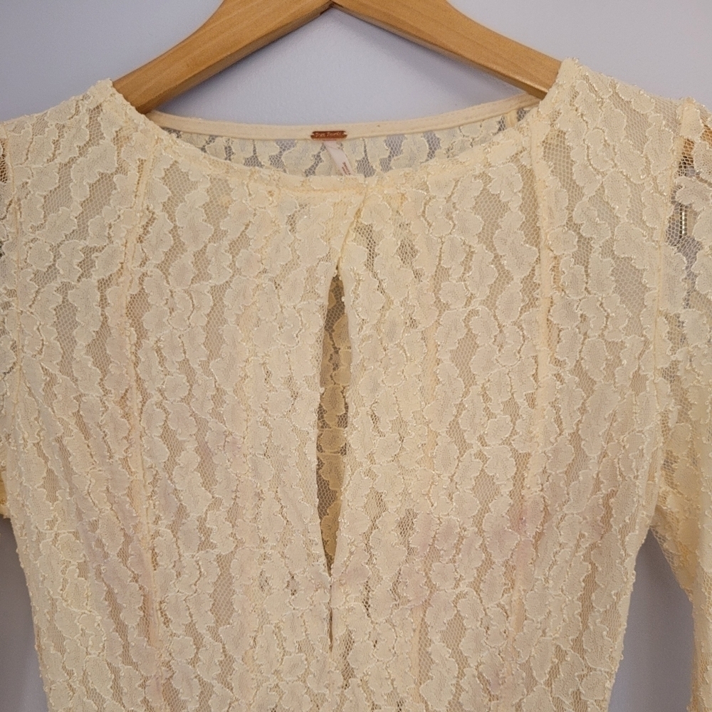 NWT FREE PEOPLE Teen Witch Lace Dress - Picture 5 of 10